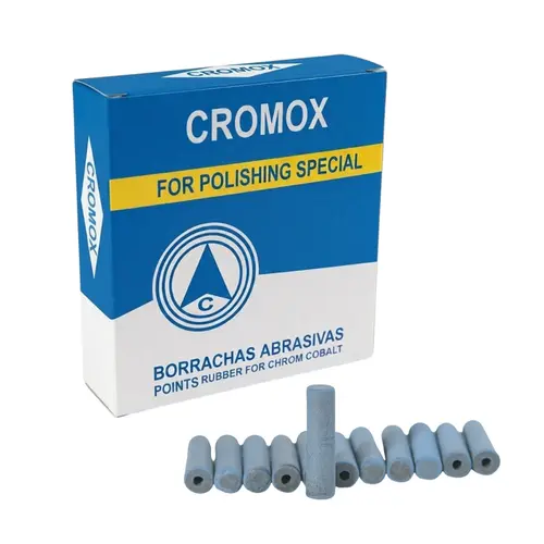 Ponta de Borracha Abrasiva Special Azul – Cromox