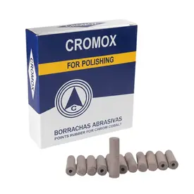 Ponta de Borracha Abrasiva Marrom – Cromox