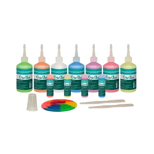 Resina Acrílica Autopolimerizável Orto-Clas Linha Ecológica – Kit 7