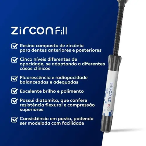 RESINA ZIRCONFILL DA3 4GRS - BM4