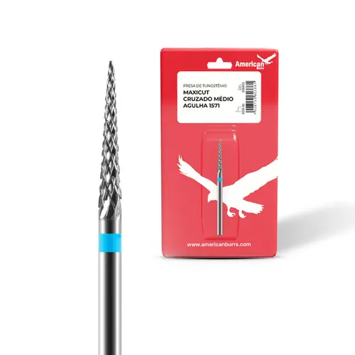 FRESA TUNGSTENIO MAXICUT CRUZ MEDIO PERA 1508 - AMERICAN BURRS
