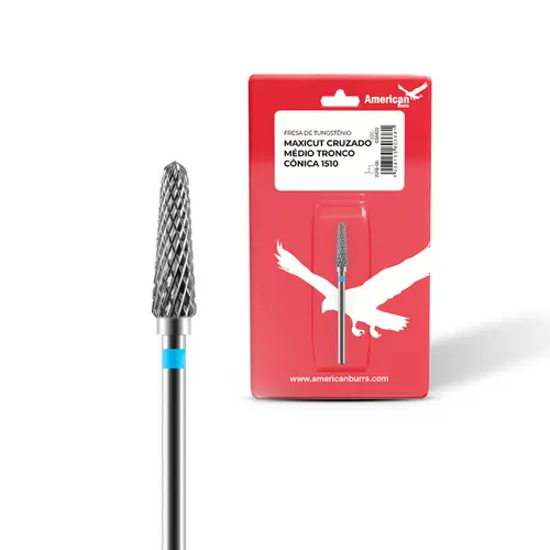 FRESA TUNGSTENIO MAXICUT CRUZ MEDIO PERA 1508 - AMERICAN BURRS