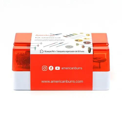 Kit para Acabamento e Polimento Universal - American Burrs