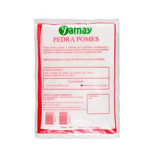 PEDRA POMES NORMAL 1KG - YAMAY