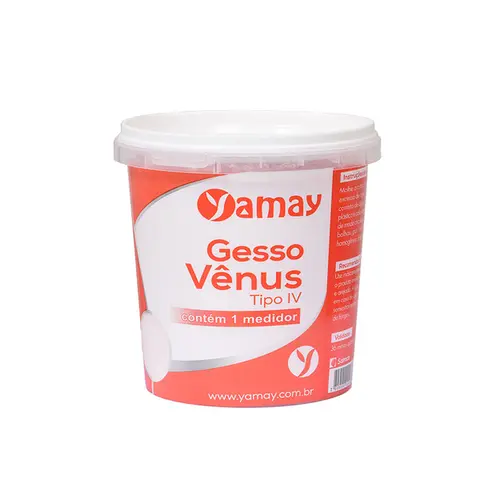 Gesso Venus Salmão Tipo IV Pote 1kg – Yamay