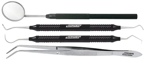 Kit Clínico Colorido Black 4 Peças - Golgran
