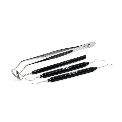 Kit Clínico Colorido Black 4 Peças - Golgran