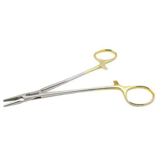 PORTA AGULHA MAYO HEGAR 14 CM C/VIDEA GOLGRAN
