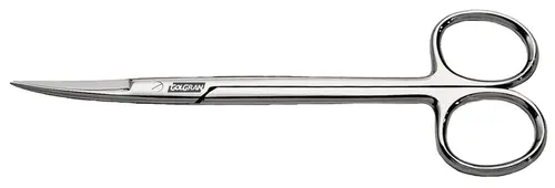 TESOURA IRIS CURVA 11,5 CM GOLGRAN
