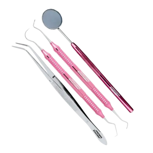 JOGO CLINICO 1X4 COLORIDO ROSA - 6 B INVERT