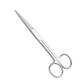 TESOURA CIRURGICA 15CM RETA FINA-FINA - 6B INVERT