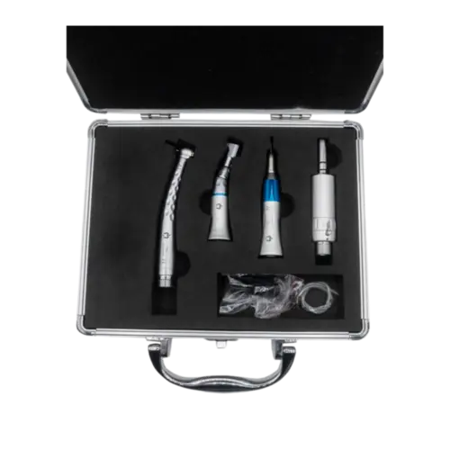 KIT ACADEMICO 4 PECAS S/LED ALTA ROTACAO PRATA PUSH BUTTOM  - 6B INVENT