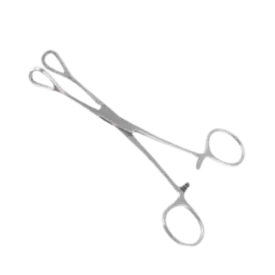 Pinça Collin 16cm  oval - 6B INVERT