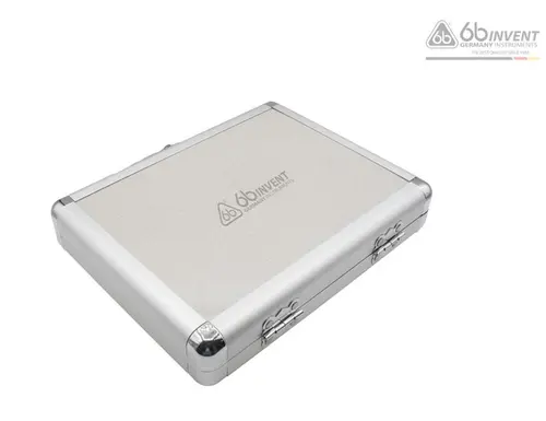 KIT ACADEMICO 4 PECAS S/LED ALTA ROTACAO PUSH BUTTOM ROSA  - 6B INVENT