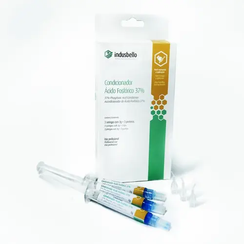 CONDICIONADOR ACIDO FOSFORICO 37% 3SERINGAS 3PONTEIRAS (3G) - INDUSBELLO