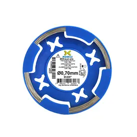 55.01.070 FIO DURO CRNI - RED 0,70MM (.028") 50G