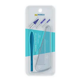 78.01.002 ESCOVA INTERDENTAL AZUL C/ 3 ESCOVAS, 1