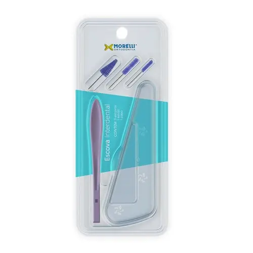 78.01.004 ESCOVA INTERDENTAL ROSA C/ 3 ESCOVAS, 1