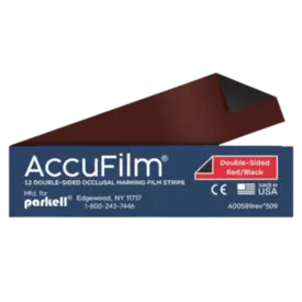 ACCUFILM II DUPLAFACE RED/BLACK C/ 12UN - PARKELL