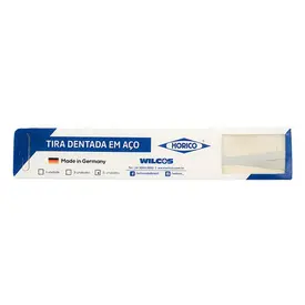 TIRA DE ACO DENTADA 6MM HORICO C/3 UND. - WILCOS