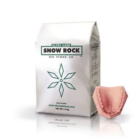 GESSO SNOW STONE ROSA 1.5KG - ODONTO MEGA