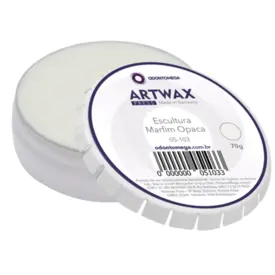 CERA ESCULTURA ARTWAX  MARFIM OPACA LATA 70G MEGA
