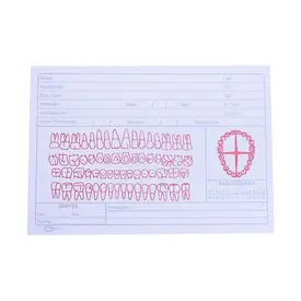 FICHA CLINICA SIMPLES C/100 UNID - SE COMERCIAL