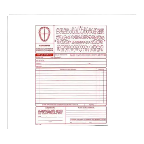 BLOCO DE ORCAMENTO C/50 FOLHAS PCT C/5 - SE COMERCIAL
