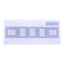 CARTELA RX 5 FUROS C/50 UNID - SE COMERCIAL