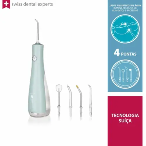 IRRIGADOR ORAL PORTATIL FLOSSERPIK POWER SPA (EDEL+WHITE)