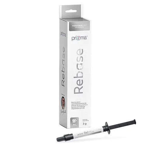 RESINA PRIZMA 3D REBASE INCOLOR MAKERTECH LABS