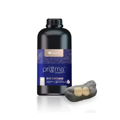 RESINA PRIZMA 3D BIO CROWN - A2 - 250GR MAKERTECH