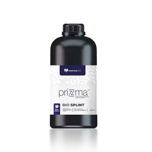 RESINA PRIZMA 3D BIO SPLINT TRANSPARENTE - 500GR - MAKERTECH LABS