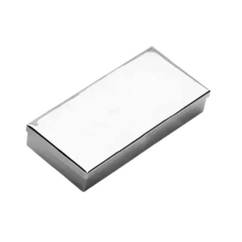 ESTOJO INOX 20X10X05 LISO - AÇONOX