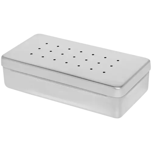 ESTOJO INOX 20X10X05 PERFURADO AÇONOX