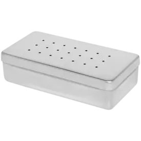 ESTOJO INOX 20X10X05 PERFURADO AÇONOX
