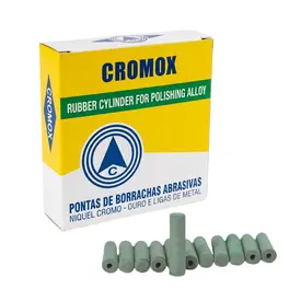 PONTA VERDE DE BORRACHA ABRASIVA UN - CROMOX