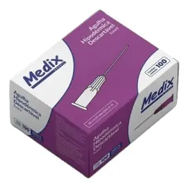 AGULHA 20X0.55MM (24GX3/4) 100UN MEDIX
