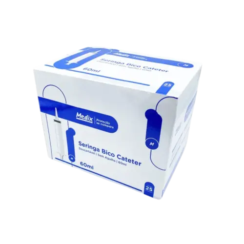 SERINGA 60ML BICO CATETER UND MEDIX