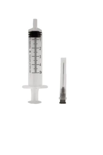SERINGA 5ML C/AG LUER SLIP 25X0,70 (22G 1) UND MEDIX