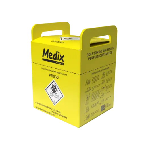 COLETOR PERFURO-CORTANTE AMA PREMIUM 1,5 LTS MEDIX