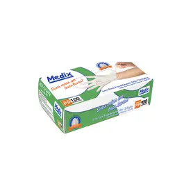 LUVA PROCEDIM LATEX SEM PO TAM PP 100UN MEDIX