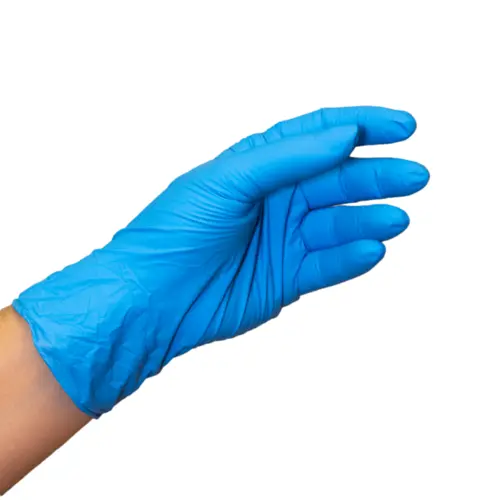 LUVA NITRILICA S/PO AZUL TAM P 100UN - MEDIX