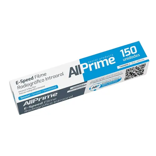 FILME RADIOGRAFICO E-SPEED ADULTO 150UND - ALLPRIME