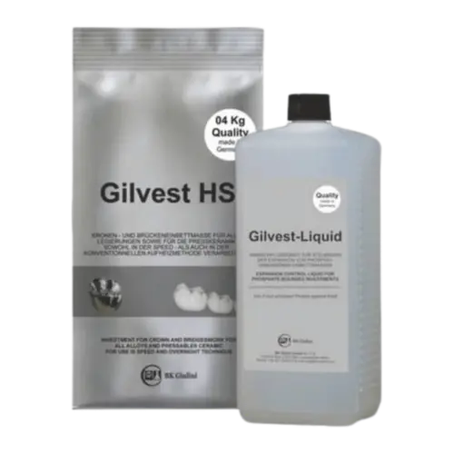 REVESTIMENTO GILVEST HS 4.5KG COM 01 LITRO DE LIQUIDO - BRADENT