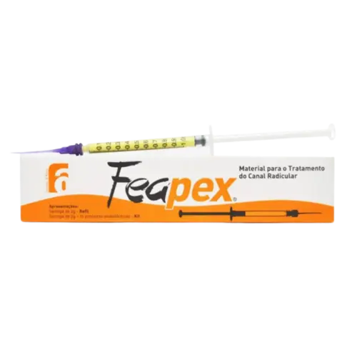 CIMENTO ENDODONTICO FEAPEX 2G - FORMULA E ACAO