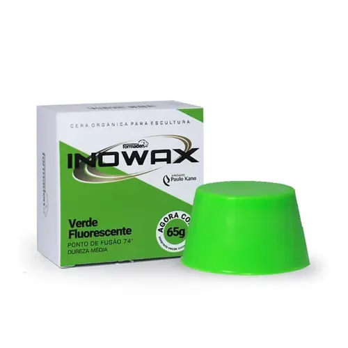 CERA ORGANICA P ESCULTURA INOWAX VERDE FLUOR 65G