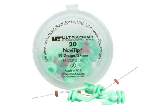 NAVITIPS 29G 27MM 20PÇS (GREEN) - ULTRADENT