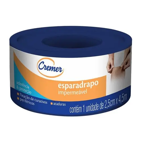 ESPARADRAPO 2.5CMX4.5M - IMPERMEAVEL CREMER