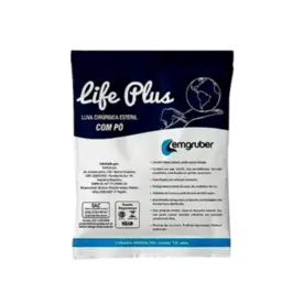 LUVA CIRURGICA LIFE PLUS ESTERIL - 7.5 - LEMGRUBER